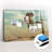 Magnetic Memo Board Whiteboard - 90 x 60 cm - With Marker and Magnets - The elephant on the tree