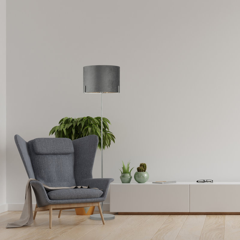 Jaidon 155cm Grey Traditional Floor Lamp