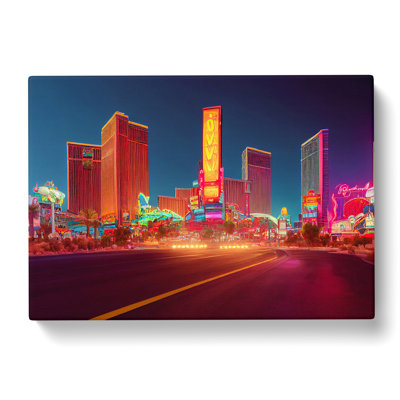 Las Vegas Skyline Vol.1 - Wrapped Canvas