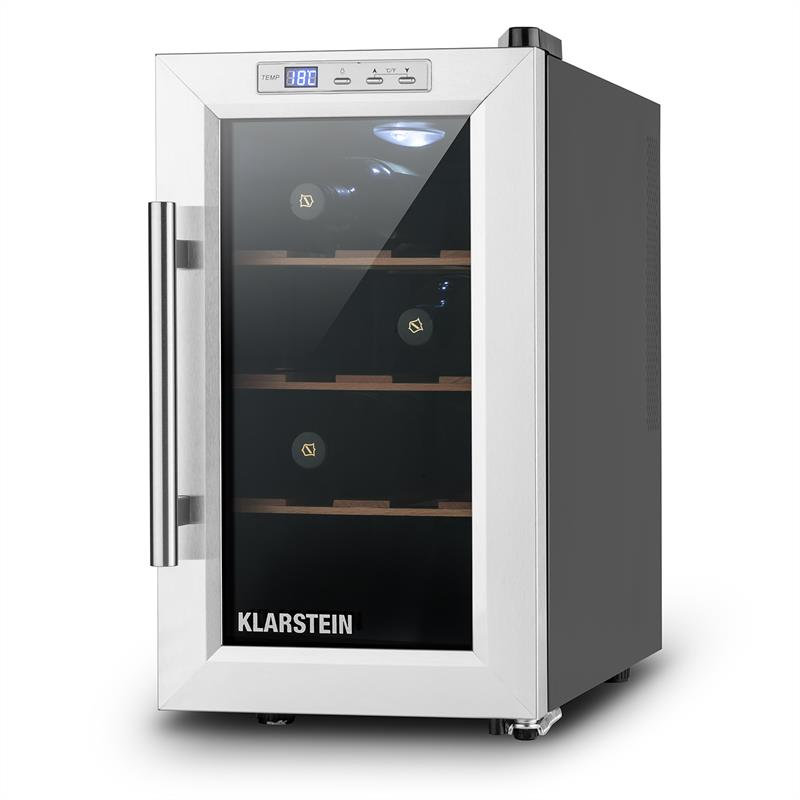 Klarstein Single Zone 26cm Freestanding 8 Bottle