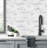 20 Sheets White Marble Look Wall Tiles Stick