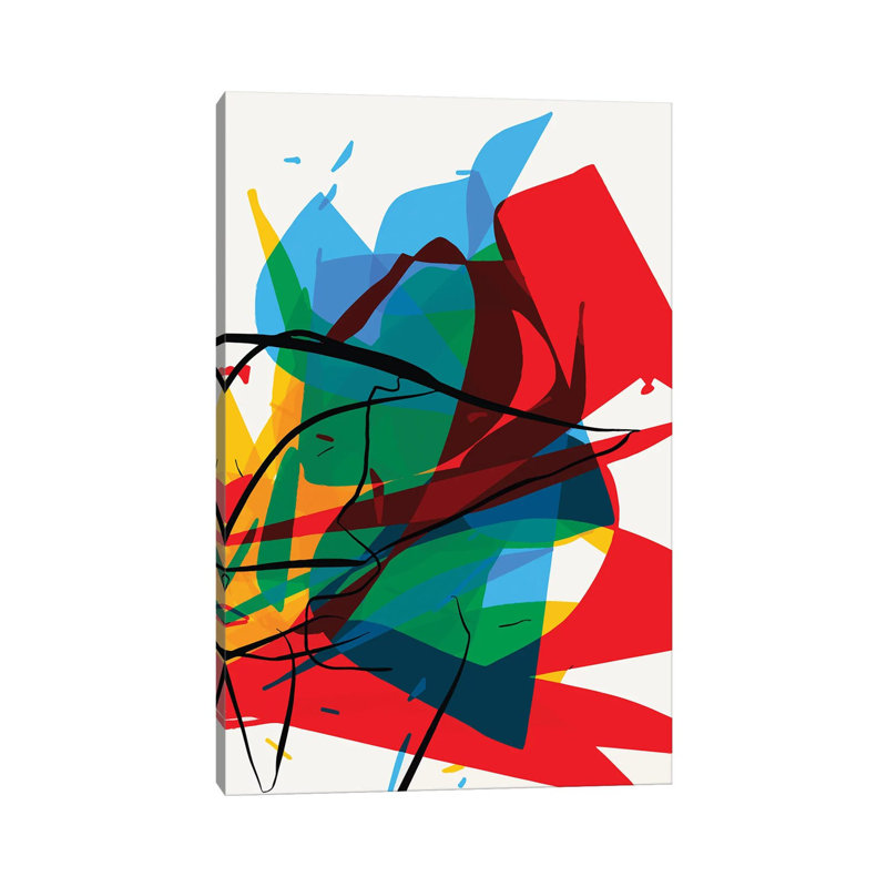 Abstract Art By Thimeo by Emmanuel Signorino - Wrapped Canvas Print, 66.04 cm H x 45.72 cm W x 3.175 cm D