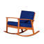 Chaise berçante en eucalyptus avec coussins-1000020976-1000020979