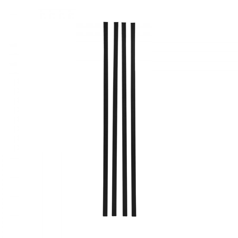VEVOR Plastic Post Kit / System, Black, 174cm H x 2.8cm W x 0.8cm D
