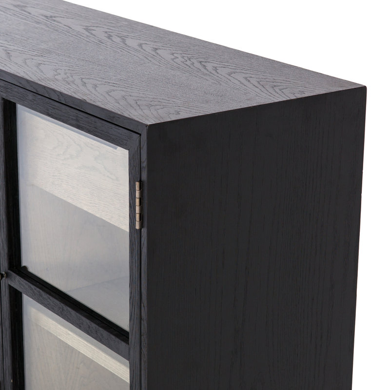 Millie 59.25'' W Solid Wood Sideboard