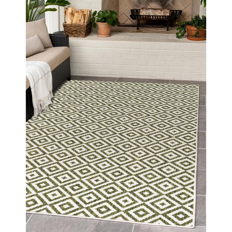 Tapis d'extérieur Jill Zarin Costa Rica, Rectangle 9 pi x 12 pi