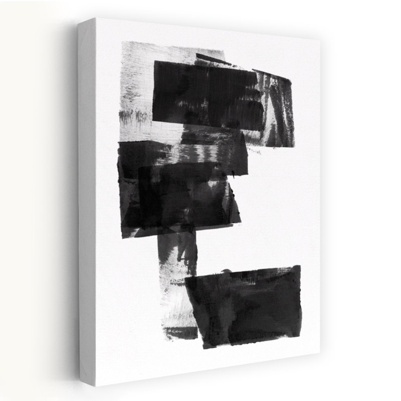 Art contemporain contemporain abstrait géométrique, H 48 po x l 32 po