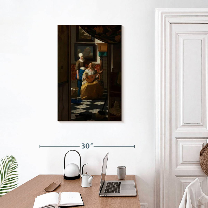 Lettre d'amour Leisha 1669-1670, H 30 po x l 20 po