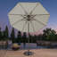 Parasol de marché Ayzah 9 pi avec 80 lumières DEL-1376356420