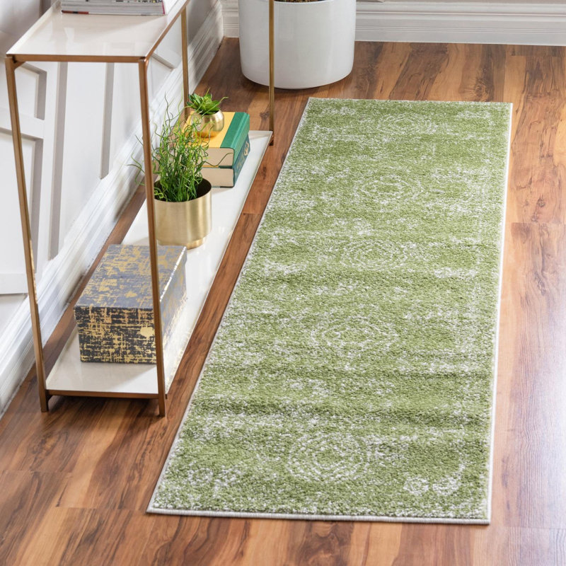 Rizo Geometric Indoor Rug, Runner 2' x 9'