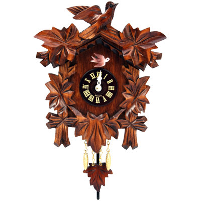 Adelle Wood Wall Clock