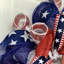 Drapeau de couronne patriotique avec «Home of the Free»
