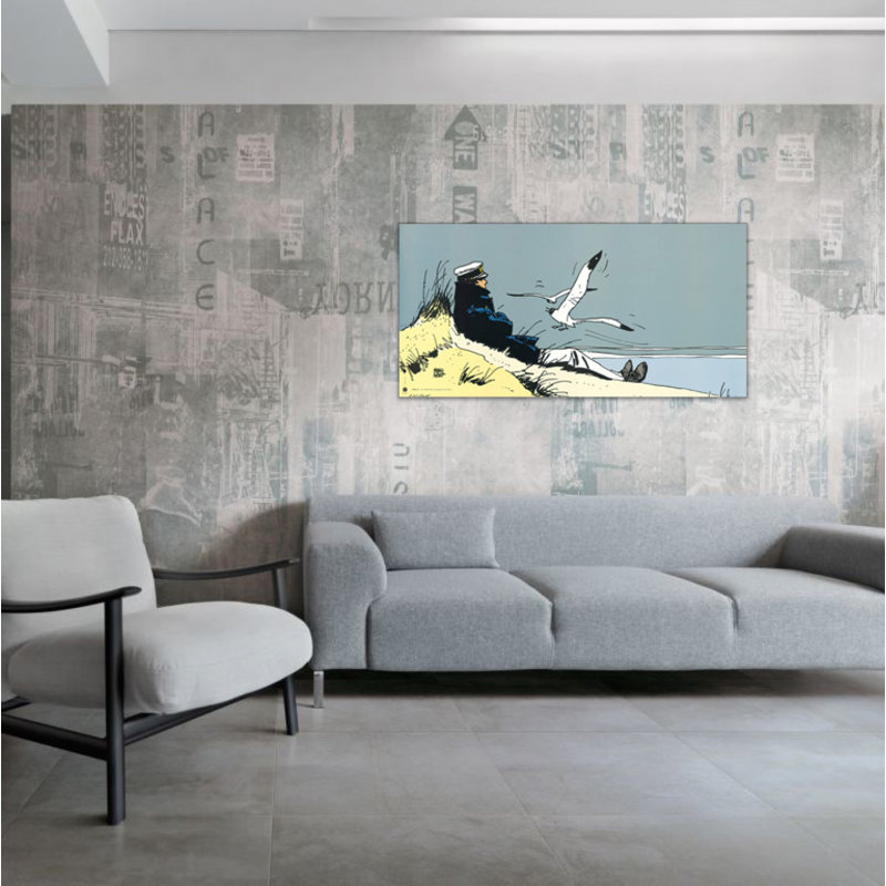 Corto Marin by Pratt - Single Picture Frame Print on MDF