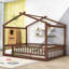 Lit maison en bois Aquille avec clôture et toit-862827957-862827959