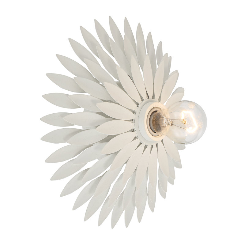 Dassel 1 Light Sconce, White