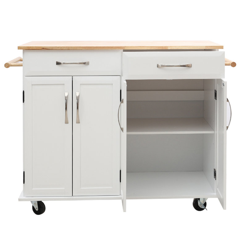 Allar Wood Kitchen Island