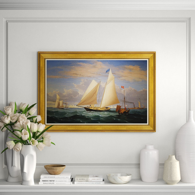 America's Cup Giclee On Canvas