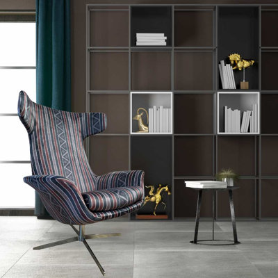 Alexandia Velvet Swivel Armchair