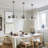 Brushed Nickel Pendant Light 2 Packs Mental Hanging Light for Kitchen Island,Dome Pendant Light,11.8inches for Restaurant Dining Room Aisle  -214436360
