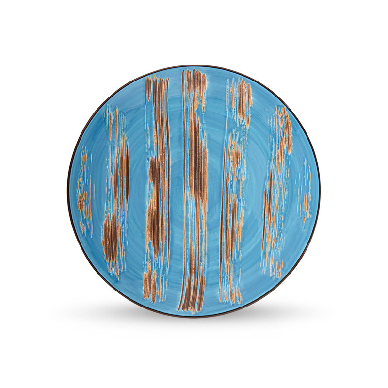 Wilmax Colourboom 28cm Round Plate 28 Cm, Blue