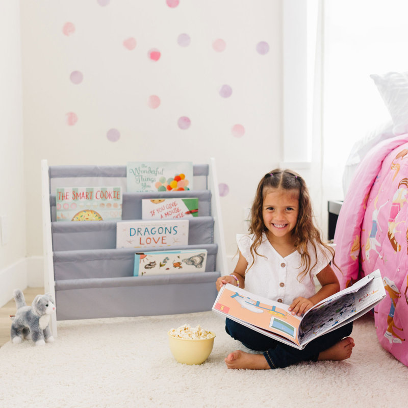 Bibliothèque pour enfants Wildkin, Blanc / Gris