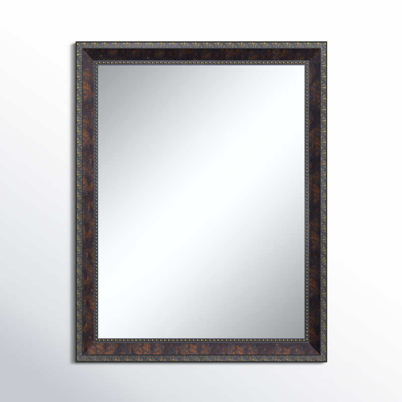 Miroir d'appoint traditionnel Eilany, H 41,5 po x l 32,5 po
