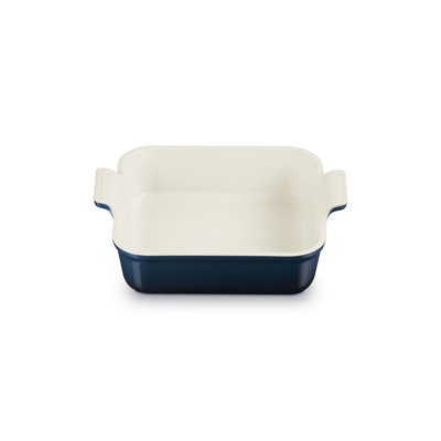 Le Creuset Stoneware Heritage Square Baking Dish, 3 qt. - Nuit