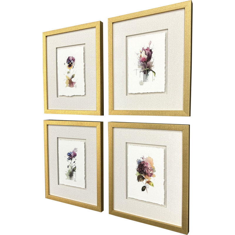 Fleurs, art encadré