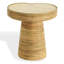 Table d'appoint courte en rotin Nile