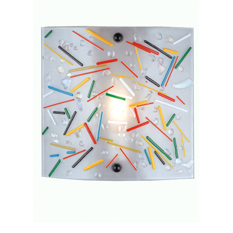 Metro Fusion Flush Mounted Sconce