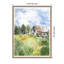 «Vermont Barn in Summer» par Patricia Shaw, reproduction d'art sur toile encadrée