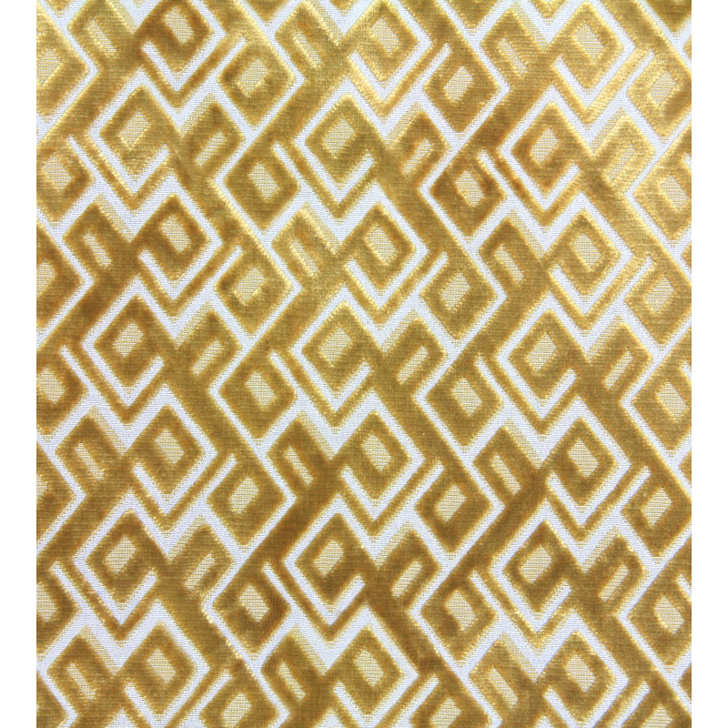 Tissu jacquard Invicta Anni, Lin doré