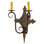 Angelique 2 - Light Candle Wall Light