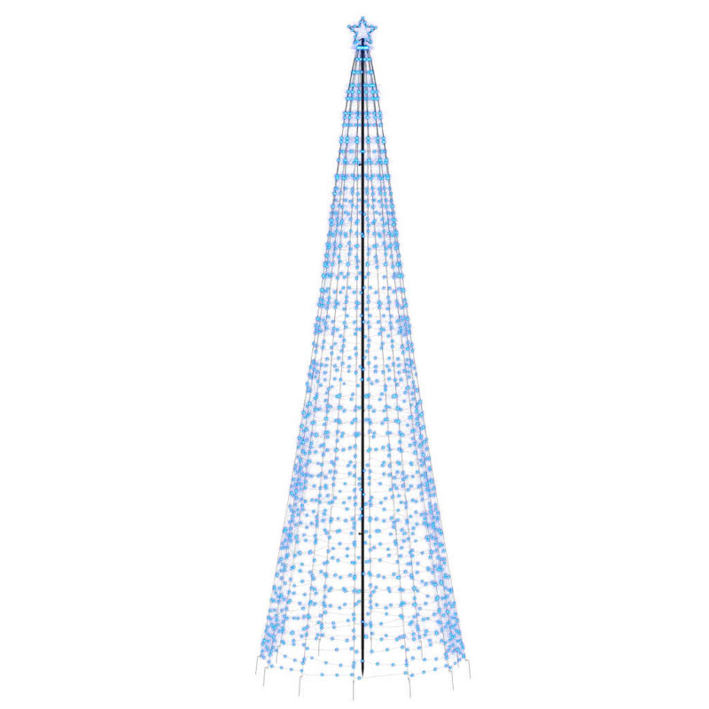 Guirlande de 393,6 po, Bleu