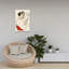 Dove Embrace Modern Bird Wall Art Print-1569423651