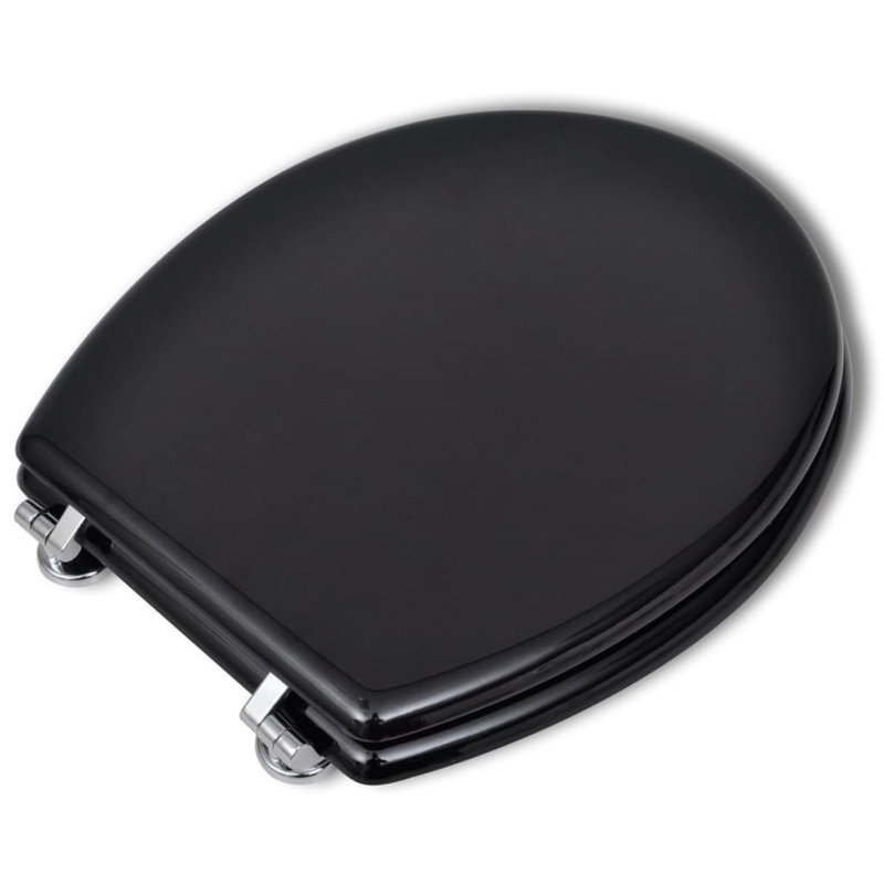 Arbor Round Standard Toilet Seat, Black
