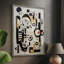 Reproduction encadrée ABSTRACT Series CECLXIX - bois massif-1018383454