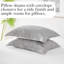 Literie réversible Southshore Fine Linens Modern Foliage Gris en microfibre, taille King/California King, comprenant 1 housse de couette et 2 taies d'oreiller King, fermeture éclair invisible et attaches aux coins.-139023051-139023052
