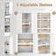 Nashyia Freestanding Linen Cabinet-1961786905