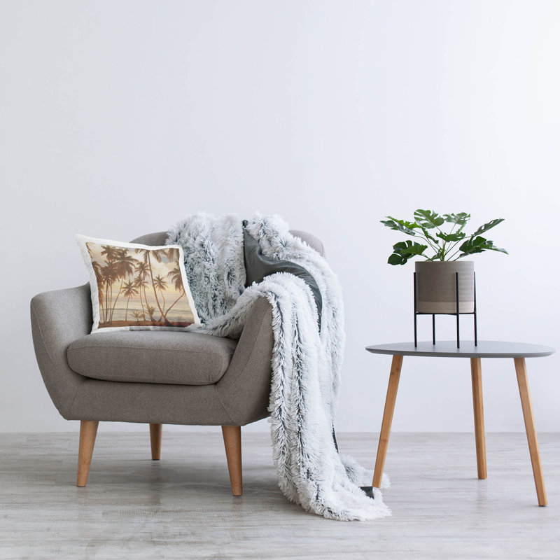 Polyester Throw Square Pillow Cover & Insert