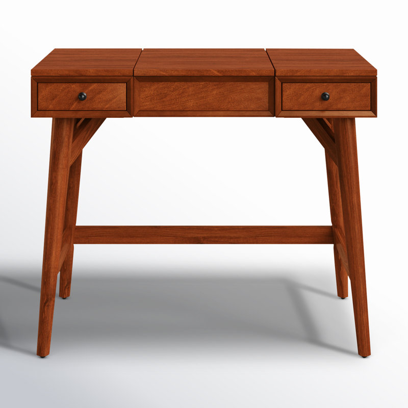 Williams Vanity with Mirror, Chestnut