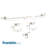 Nash 4-Piece Bath Hardware Set 18" Towel Bar w/ Extender Toilet Paper Holder Towel Holder Towel Hook-98715608