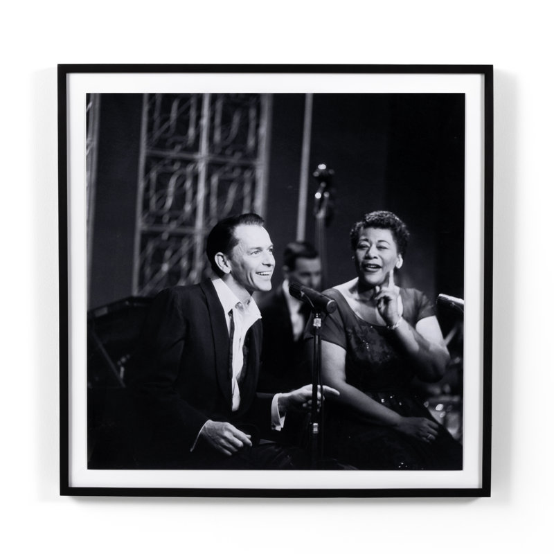 Sinatra & Fitzgerald Print by Getty Images, 24" H x 24" W x 0.8" D