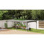 Pergola d'extérieur 10 pi x 12 pi Outsunny-98232437-98232438