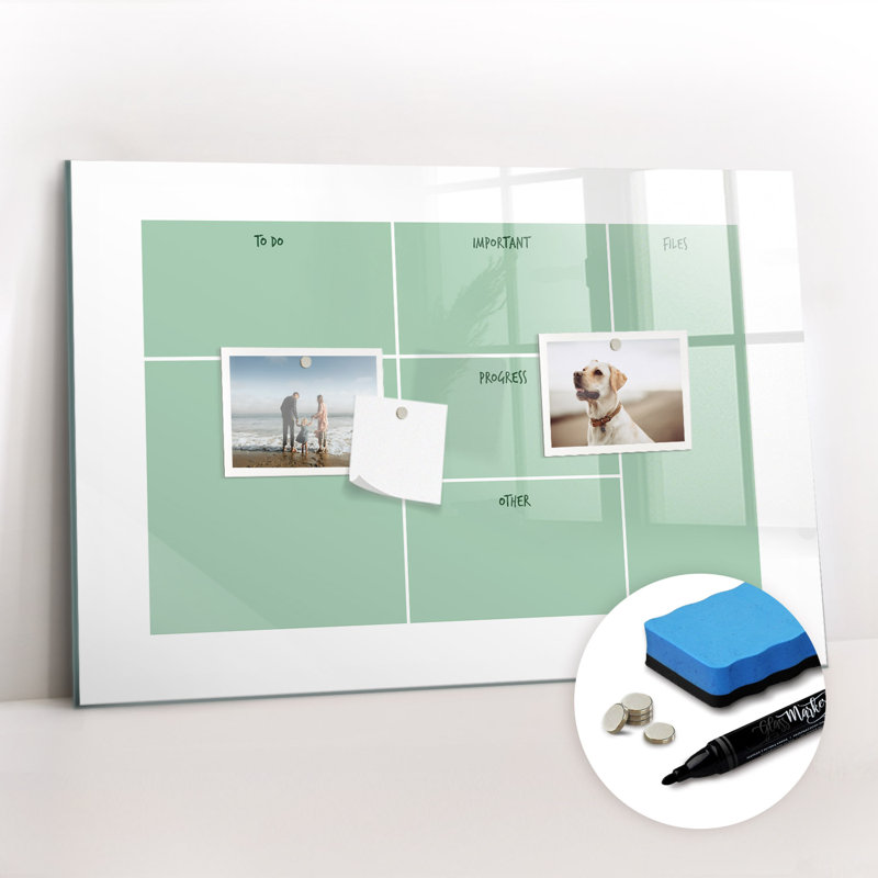 Magnetic Glass Dry Erase Board