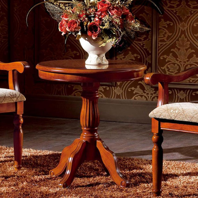 Solid Wood End Table