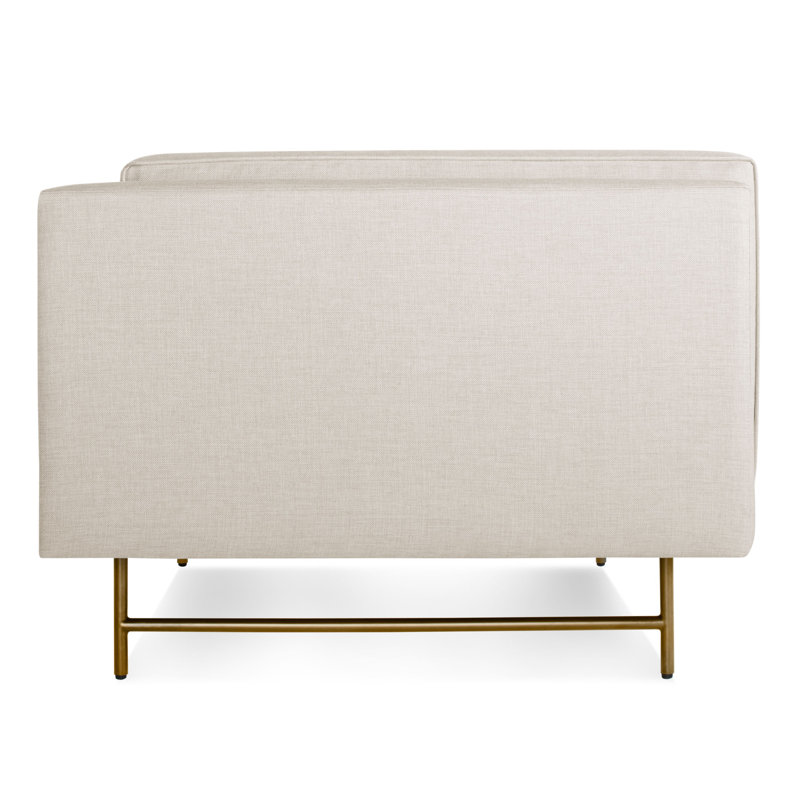 Bank Chair, Vern Grey, Antiqued Brass