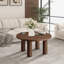 Solid Wood Four Leg Coffee Table 90x90cm