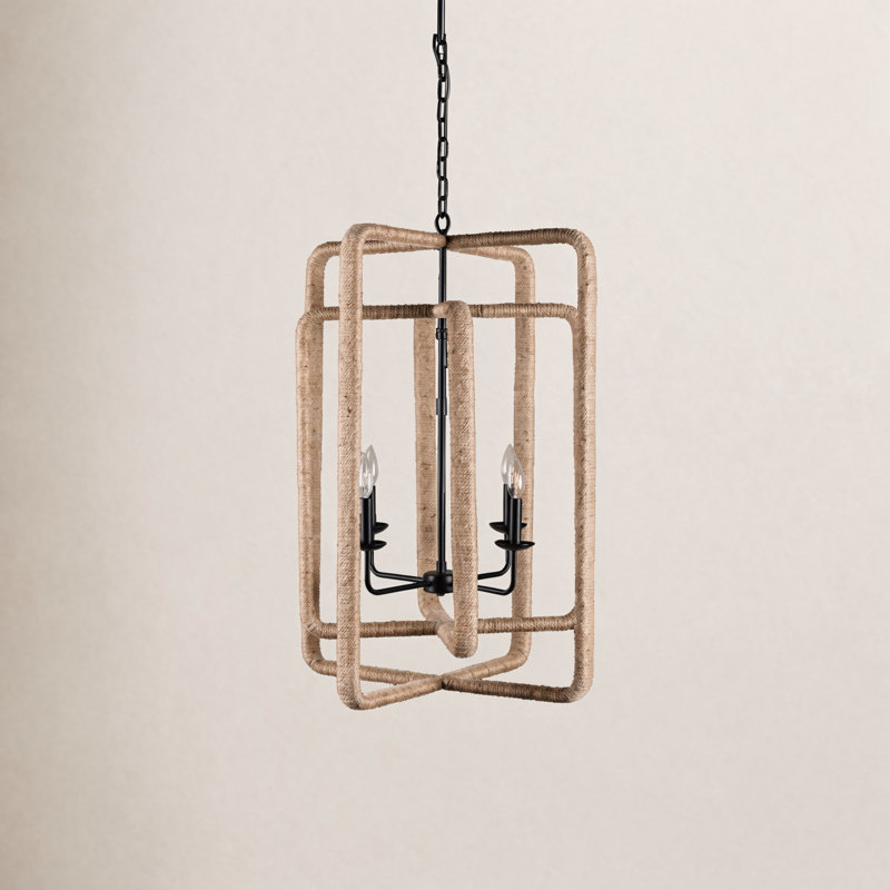 Cale Iron 4-Light Chandelier