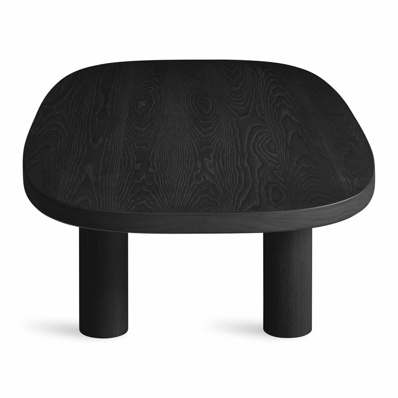 Good Times Solid Wood Coffee Table, Black Ash